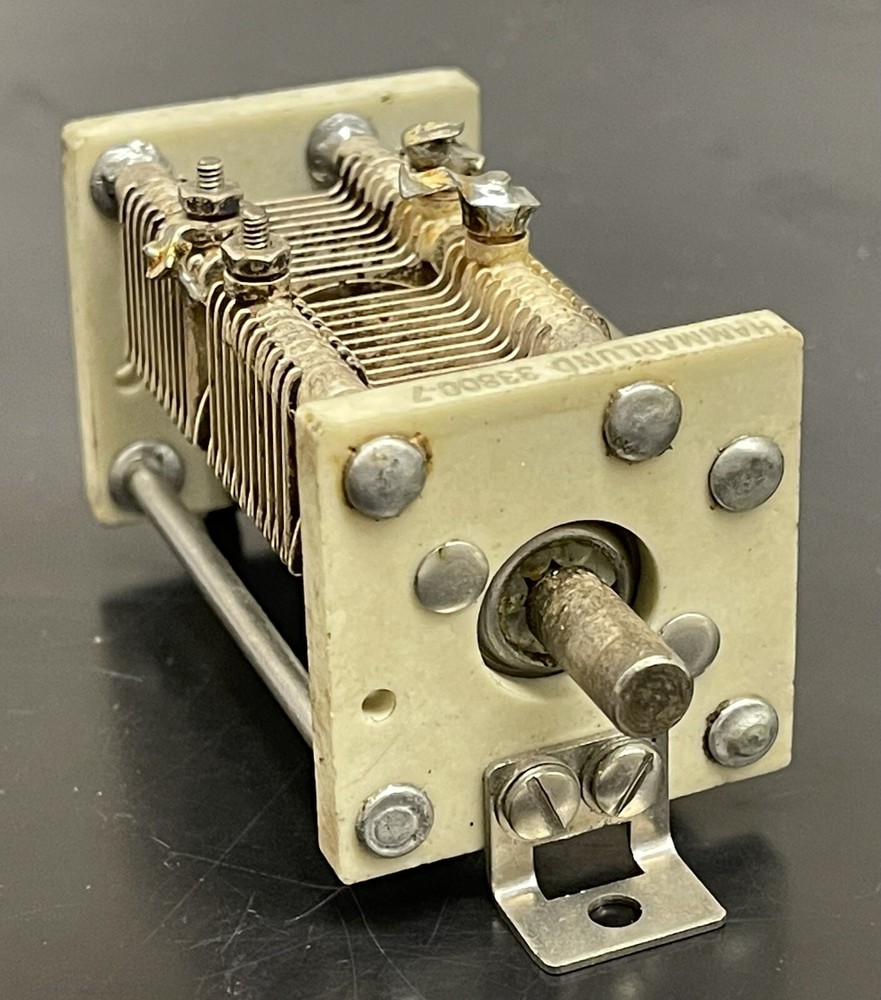 Vintage Hammarlund 33800-7 Variable Capacitor
