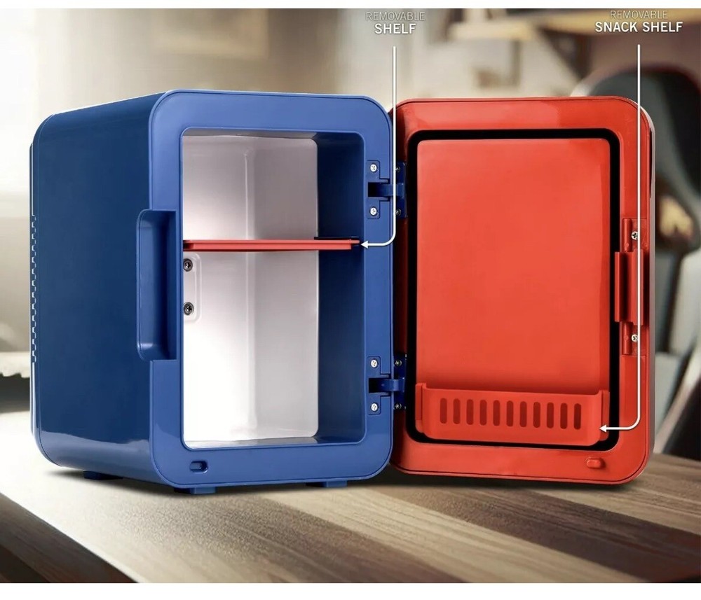 Marvel Spiderman 4L/6 Can Mini Fridge Cooler Ukonic
