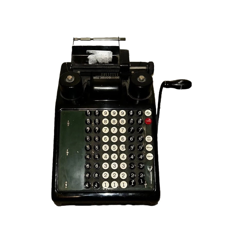Antique, *working* Burroughs 1925 Portable Adding Machine