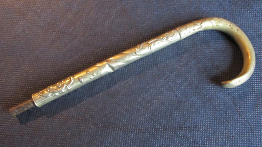 Silver Plated Parasol Handle