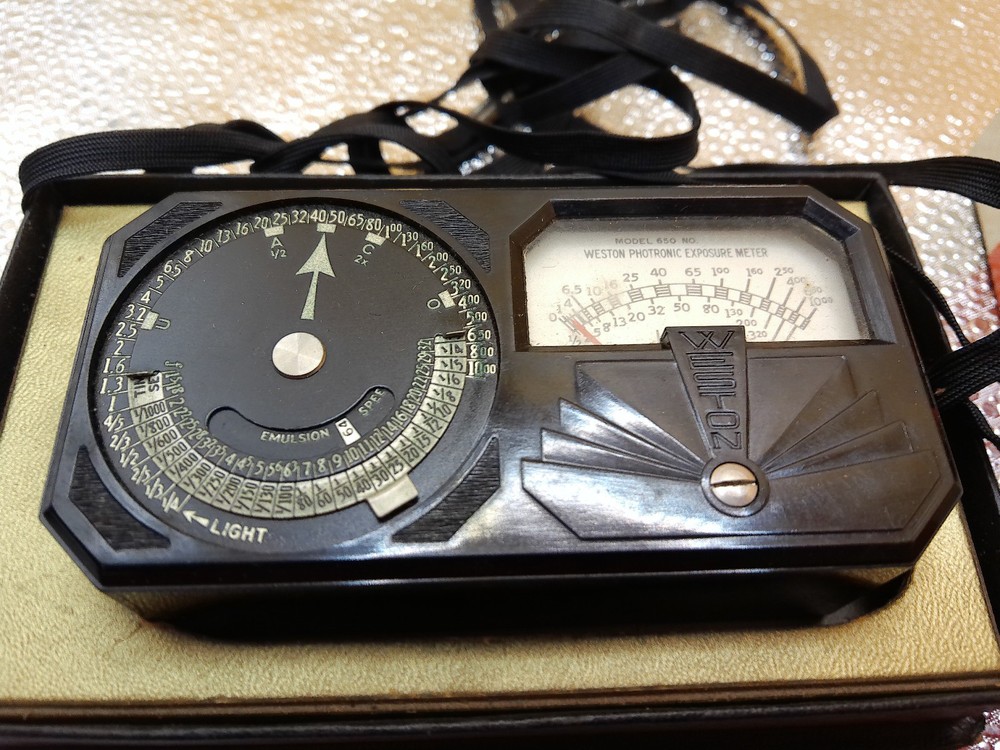 Weston master universal exposure meter in original box model 715