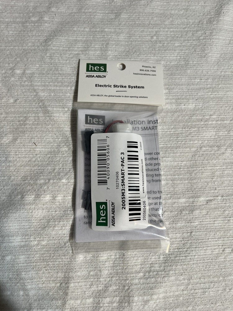 HES ASSA ABLOY 2005M3: Smart Pac 3 Electric Strike System