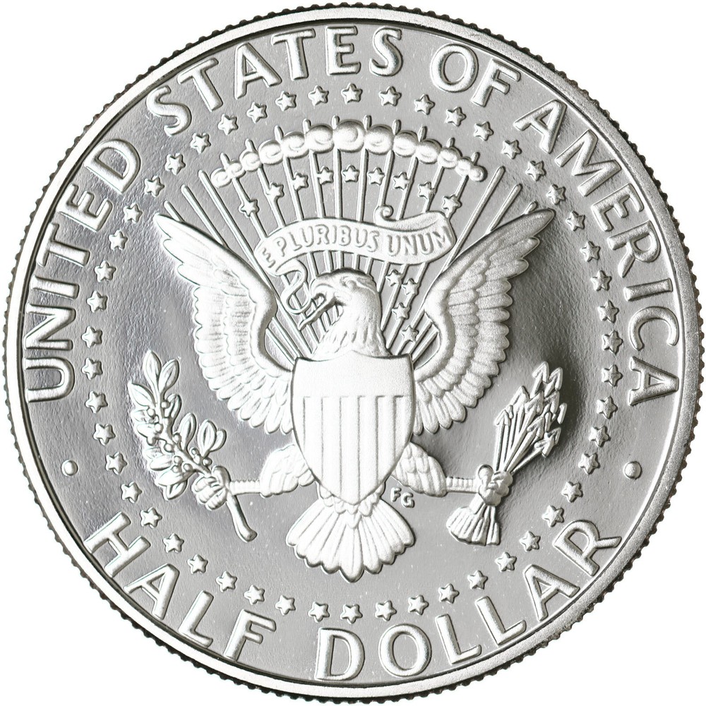 1992 S Kennedy Half Dollar Gem DCam Proof CN-Clad
