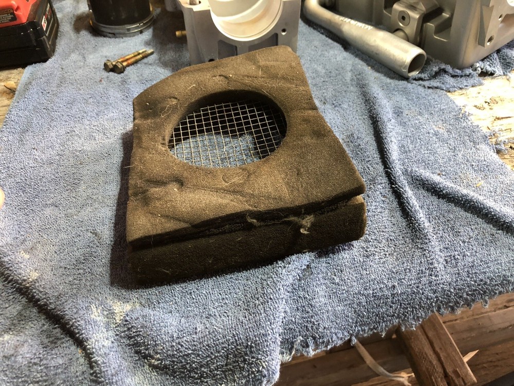2000 Polaris Rmk 800 Intake Box Foam Filter