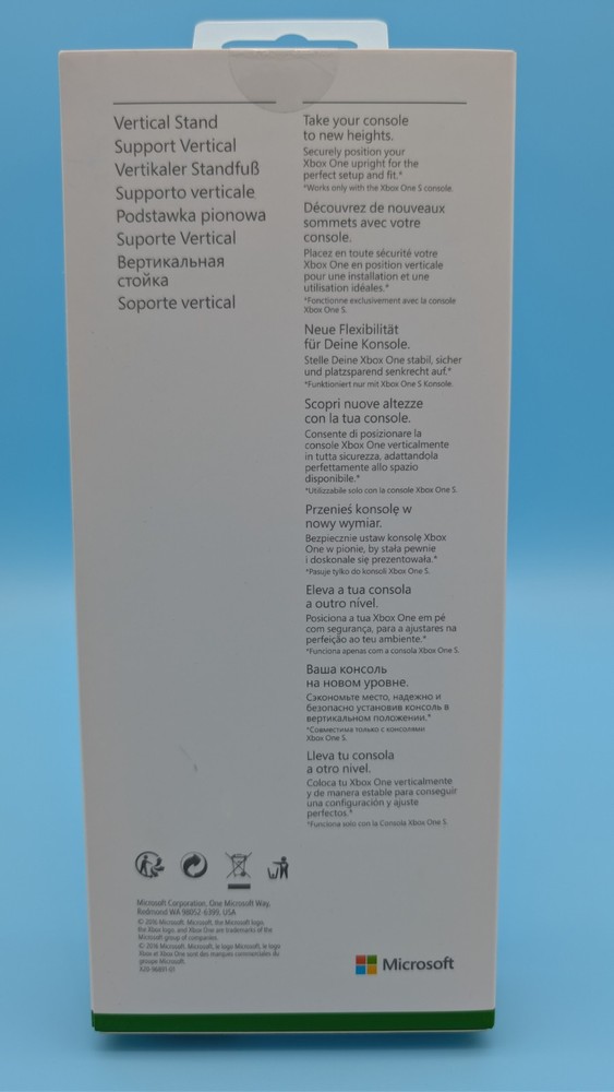 Microsoft Xbox One S Console Vertical Stand (3AR-00002) - Black - OEM - Sealed