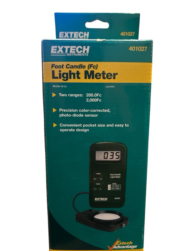 EXTECH Instruments 401027 light meter