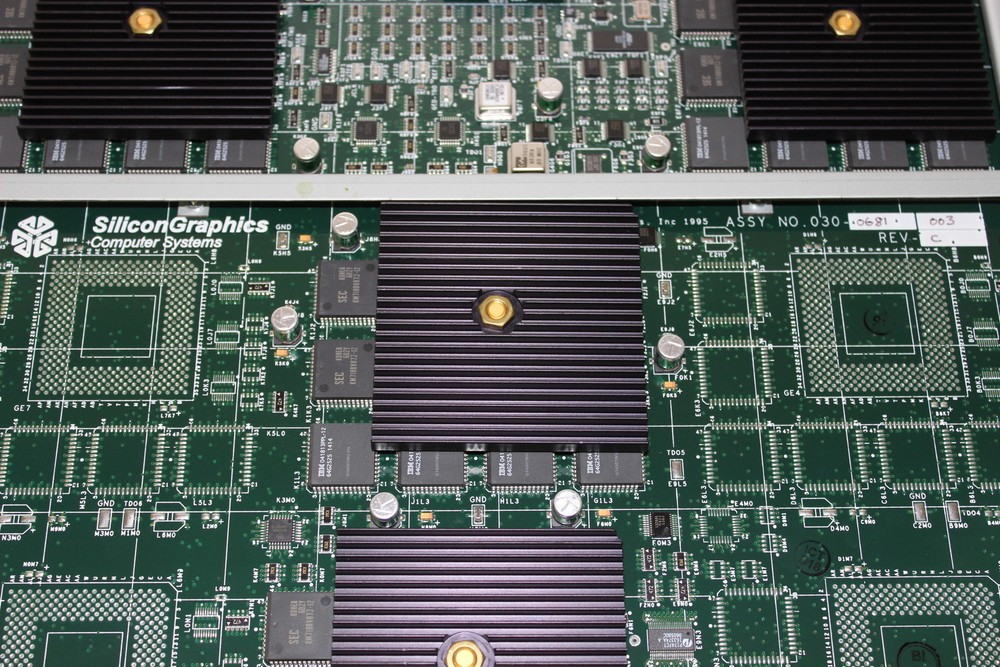 SILICON GRAPHICS SGI 030-0681-003 ONYX GE12-4 GEOMETRY ENGINE IR GRAPHICS BOARD