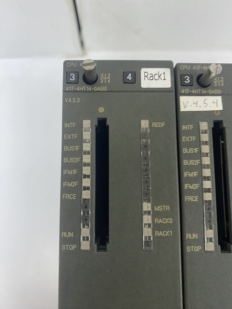 Siemens S7-400 6ES7417-4HT14-0AB0 + 2x 6ES7960-1AA04-0XA0