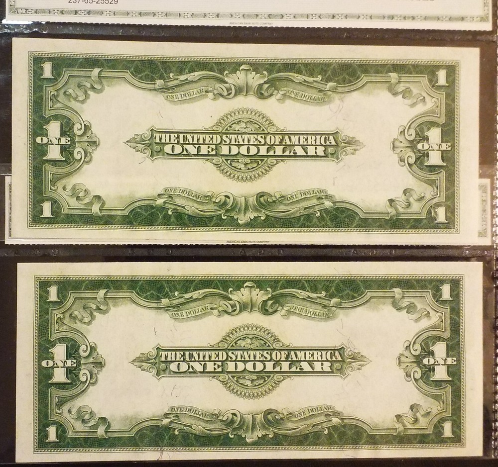 1923 $1 Silver Certificate Cut Sheet (Fr. 237) - Uncirculated