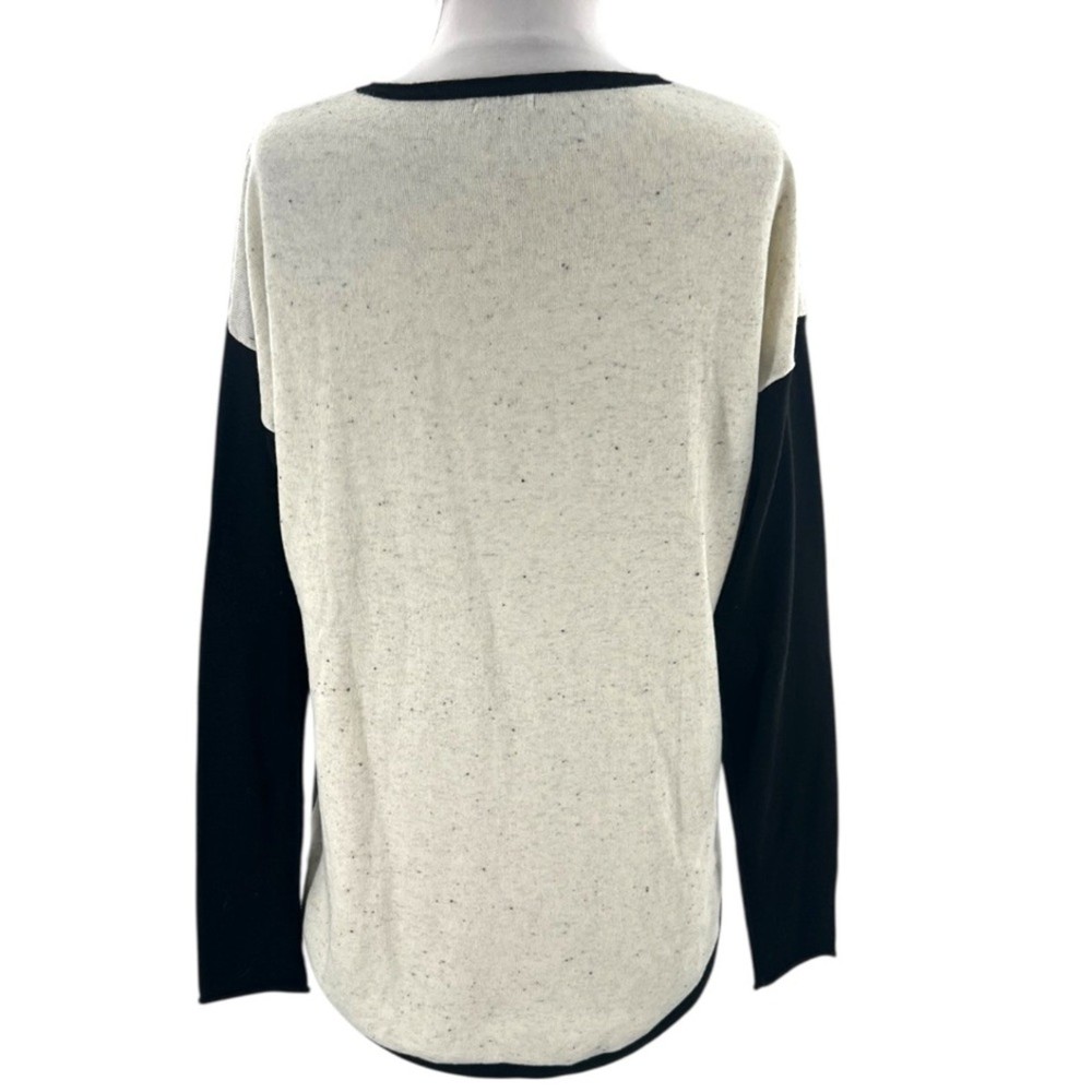 Smartwool Shadow Pine Color-Block Sweater Sz M