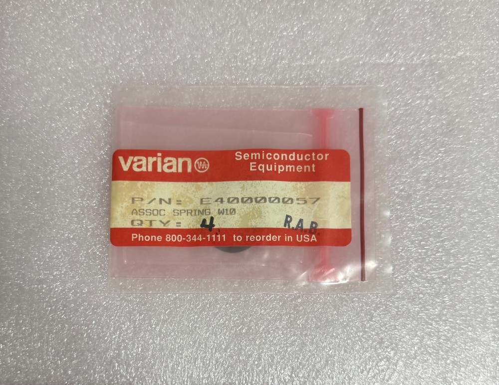 4ea Varian E40000057 Assoc Spring W10