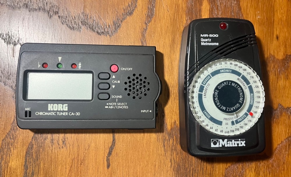 Matrix MR-500 Metronome & Korg CA-30 Tuner, Tested & Working
