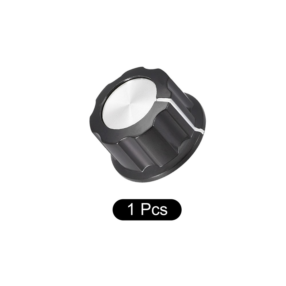 Potentiometer Control Knob Insert Shaft Switch Knobs 6mm/Black