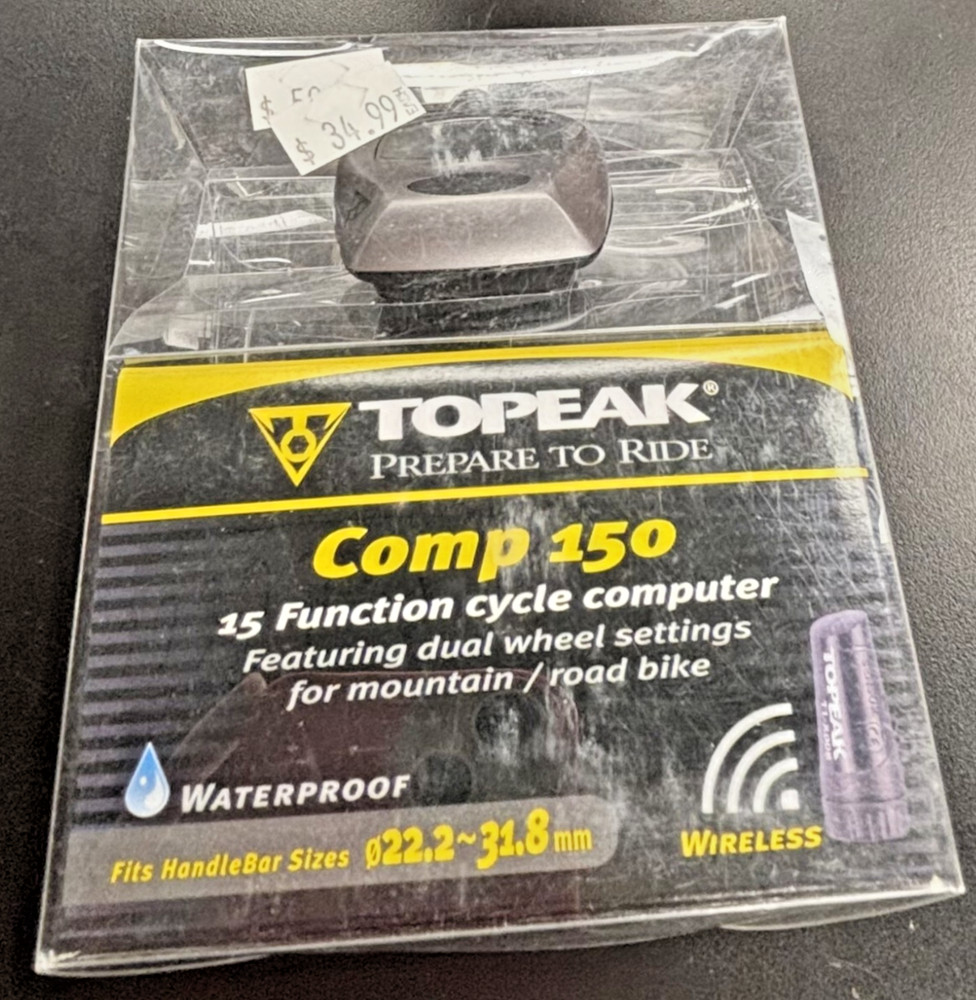 NOS Topeak Comp 150 Wireless Cycling Computer (untested)