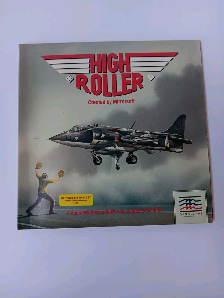 Commodore 64/128 High Roller By Mirrorsoft Computer Software Tested/Works