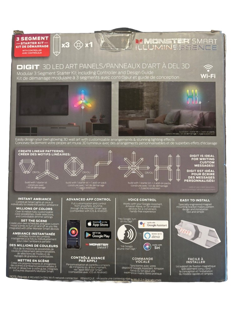 Monster Smart illuminessence Digit 3D LED
