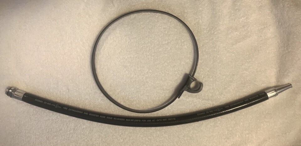 🧯UNIVERSAL H.D.WATER FIRE EXTINGUISHER REPLACEMENT HOSE & HOSE STRAP & BRACKET