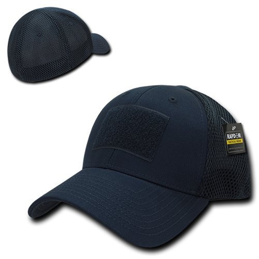 Rapdom Tactical Tactical Air Mesh Flex Caps, Navy