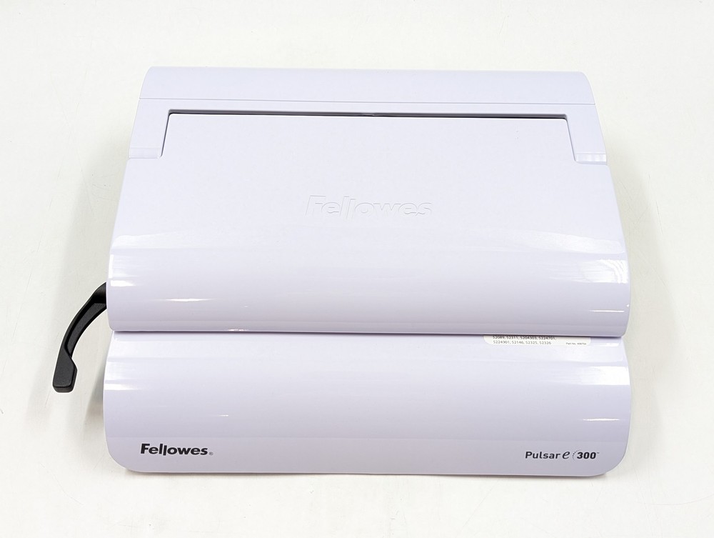 Pulsar E 300 Electric Comb Binder Machine W/ Starter Pack (5216701) White