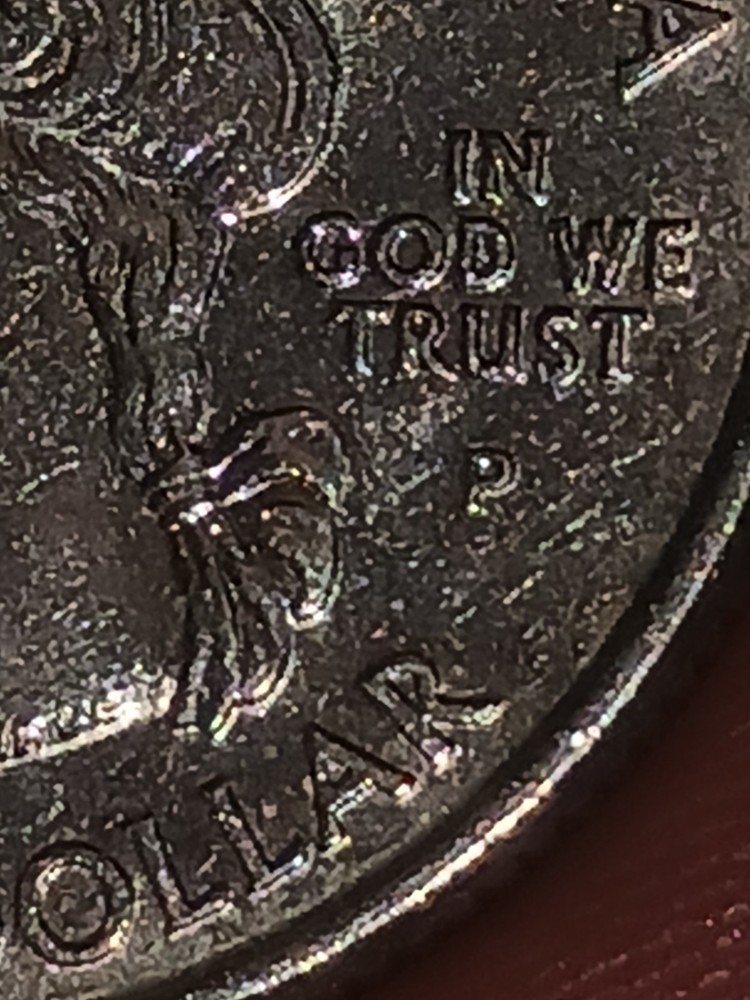 2004 P Wisconsin State quarter with leaf error, mint error 1st p mint leaf error