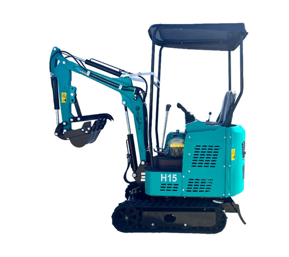 AGT Mini Excavator Digger Pilot Control System 13.5 HP Gas Engine Rubber Track