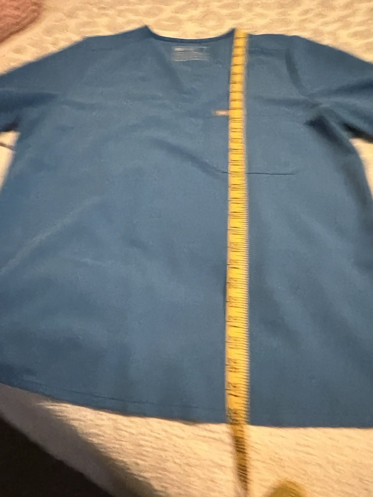 Figs Capri Blue Scrub Set, Womens Size Xl