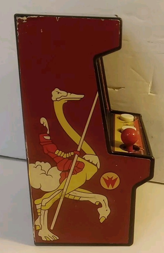 Joust Mini Arcade by Midway Classic Arcade Handheld Electronic Game WORKING!