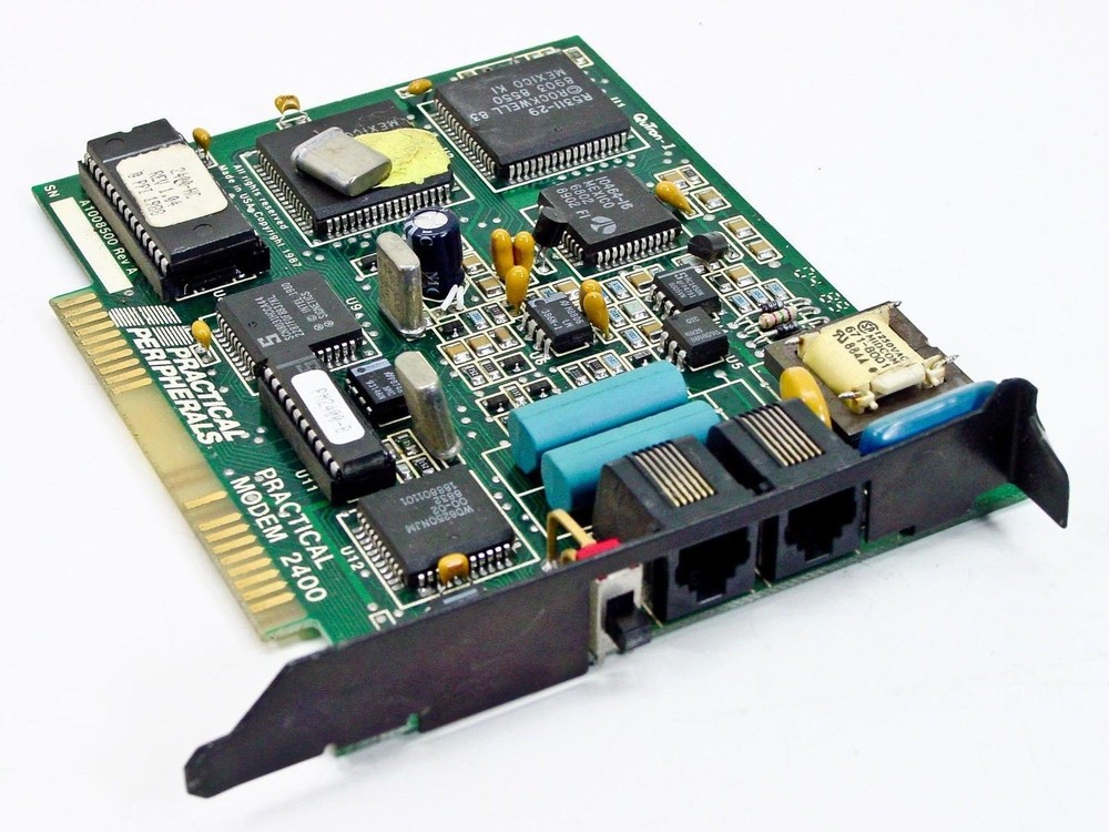 Practical Peripherals 8-Bit ISA Pocket Modem Board 2400