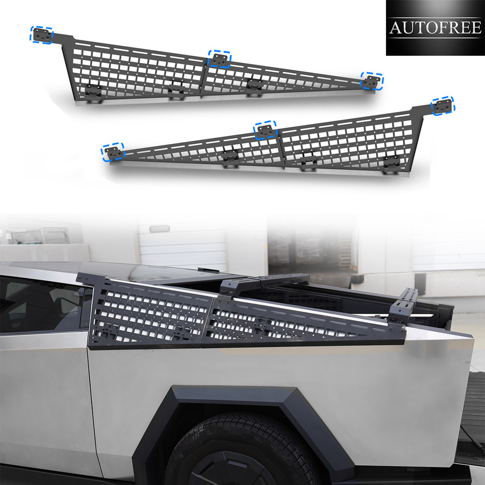 Pair Molle Panel (Left/Driver's side) for 2024-2025 Tesla Cybertruck Molle Panel