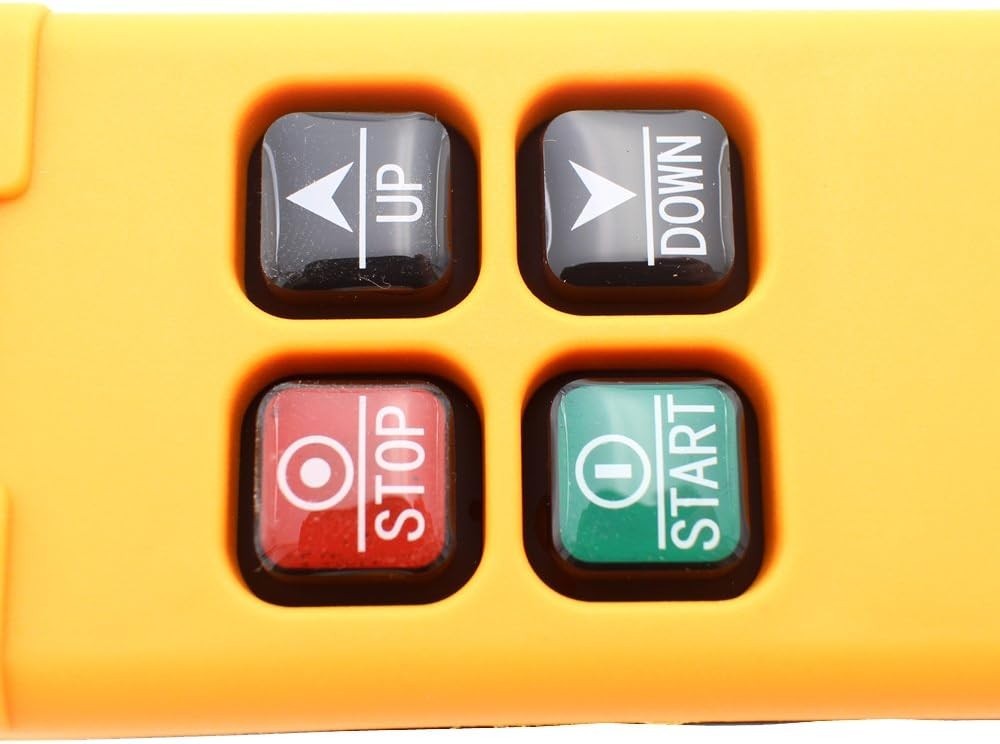 4 Key Crane Industrial Remote Control Wireless Transmitter Push Button Switch
