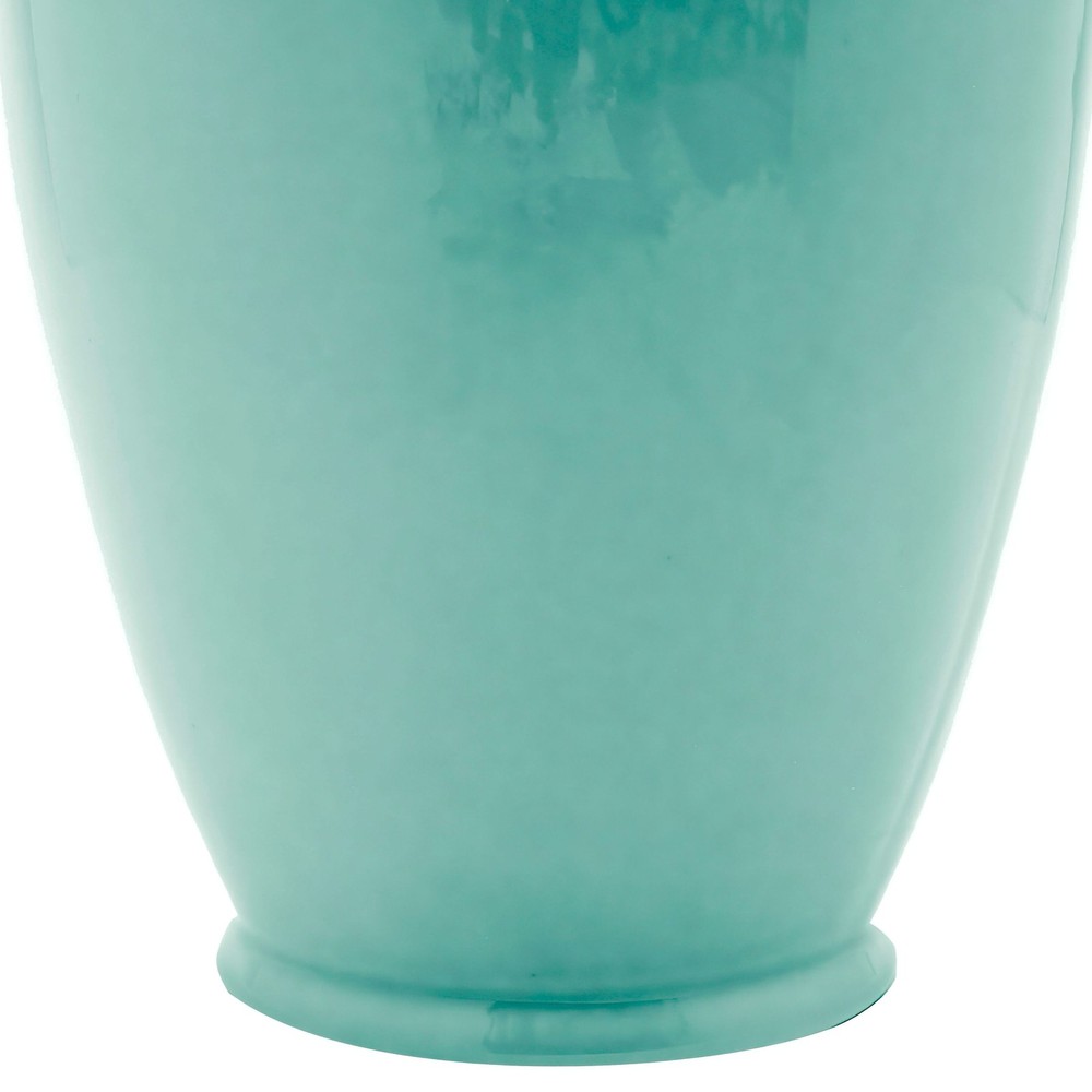 14" Turquoise Tung Chi Vase