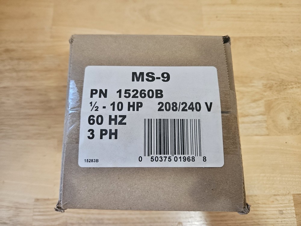 InSinkErator MS-9 Manual Stop Start 208-240V 3Ph 15260B (NEW)