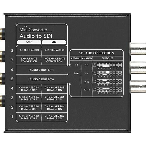 Blackmagic Design Audio to SDI Mini Converter - Ships form Miami