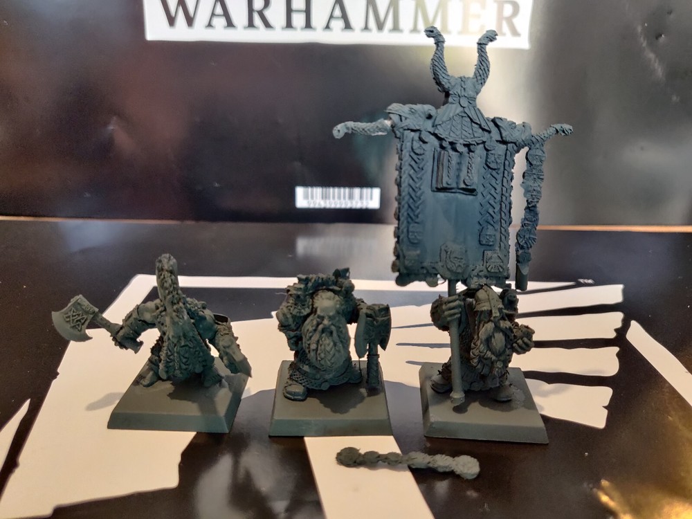 Warhammer Old World AOS Dwarfen Mountain Holds Command Group