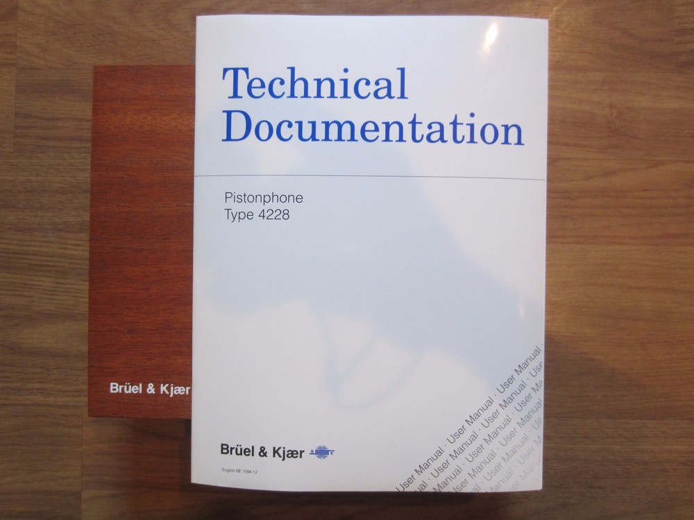 B & K Sound Intensity Calibrator — Type 3541