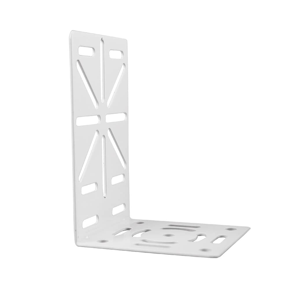 compcctv L-Shape Dome Camera Bracket,Universal Wall Ceiling Mount White