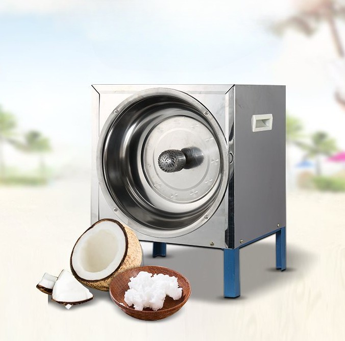 Commercial Automatic Coconut Grinder Electric Coconut Grater Scraper Shredder