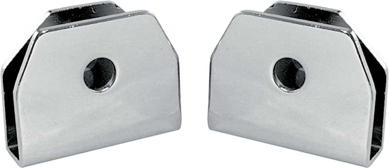 1967 Camaro; Nova Impala; Console Seat Belt Clips; Chrome; Pair