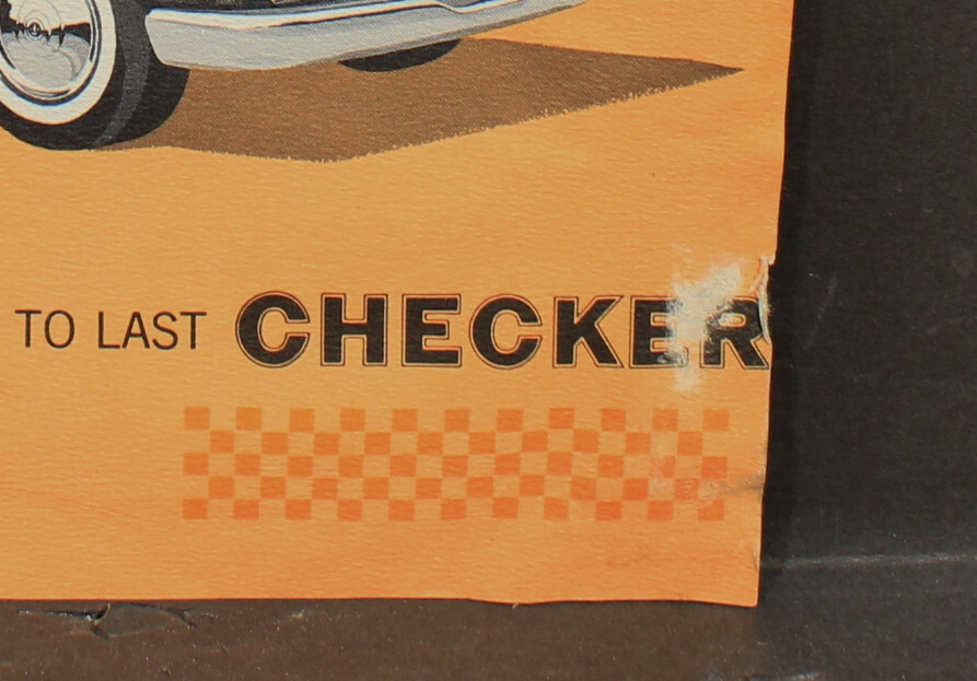 Nice 40th Anniversary Checker Folded Sales Brochure