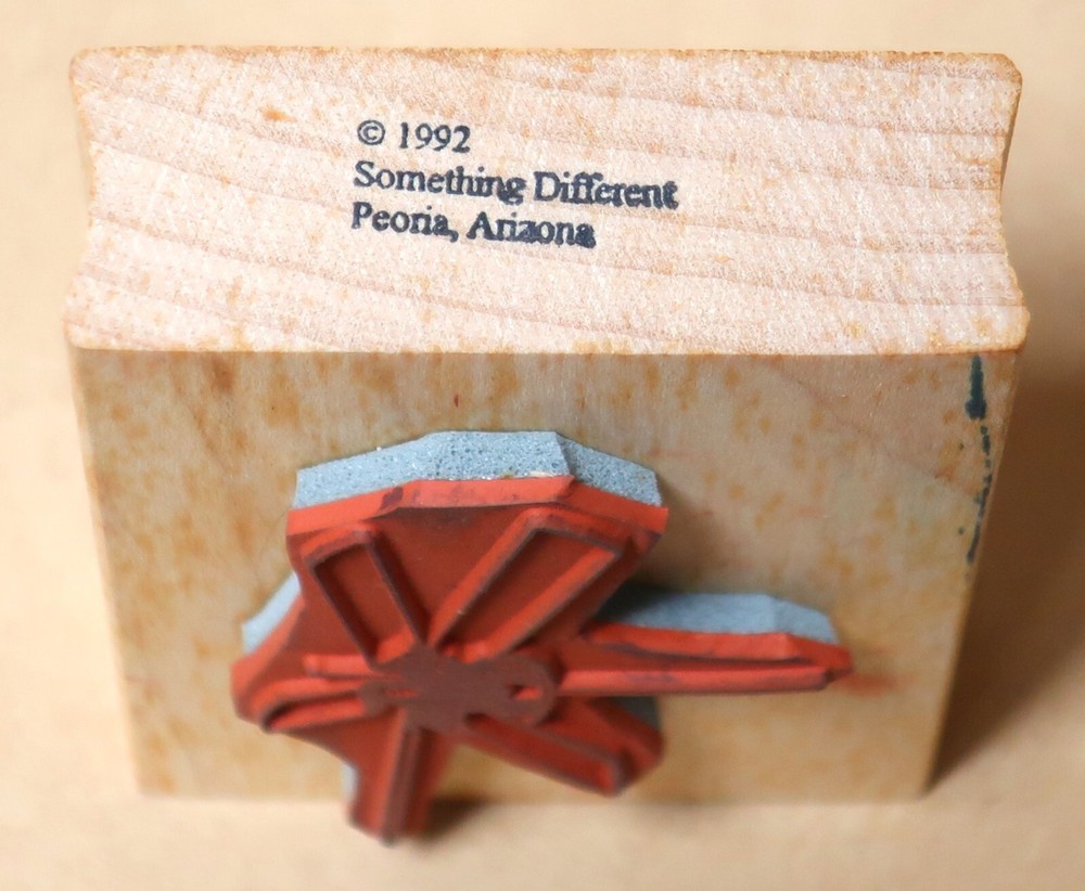 SOMETHING DIFFERENT RUBBER STAMP 1992 CEILING FAN