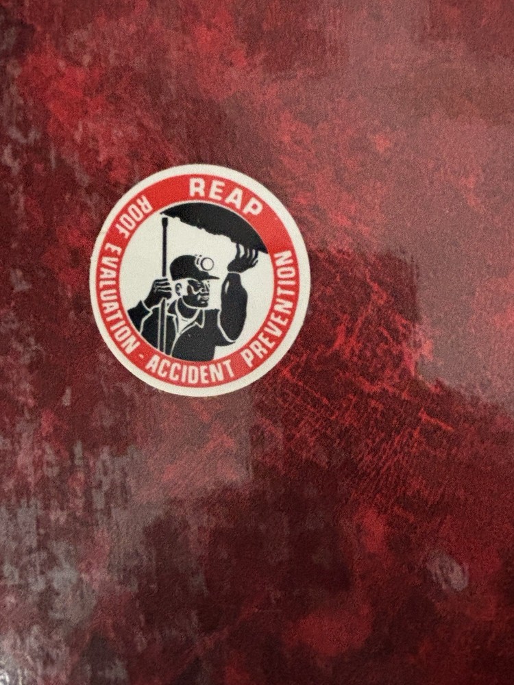 Coal Mining Stickers. Nice Vendor