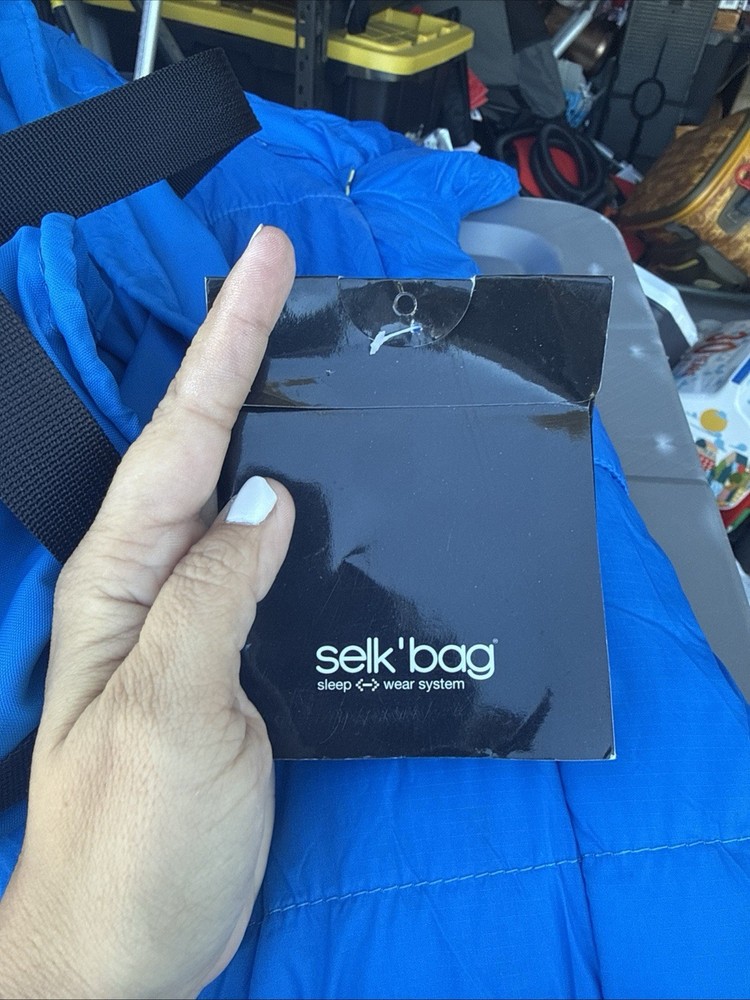 Selk’bag Sleep + Wear System Size M Medium Blue & Black