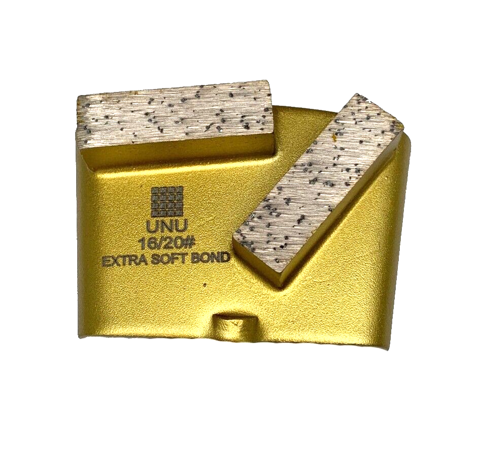 16 Grit Extra soft bond diamond tool-grind very hard concrete HTC Quick-Change
