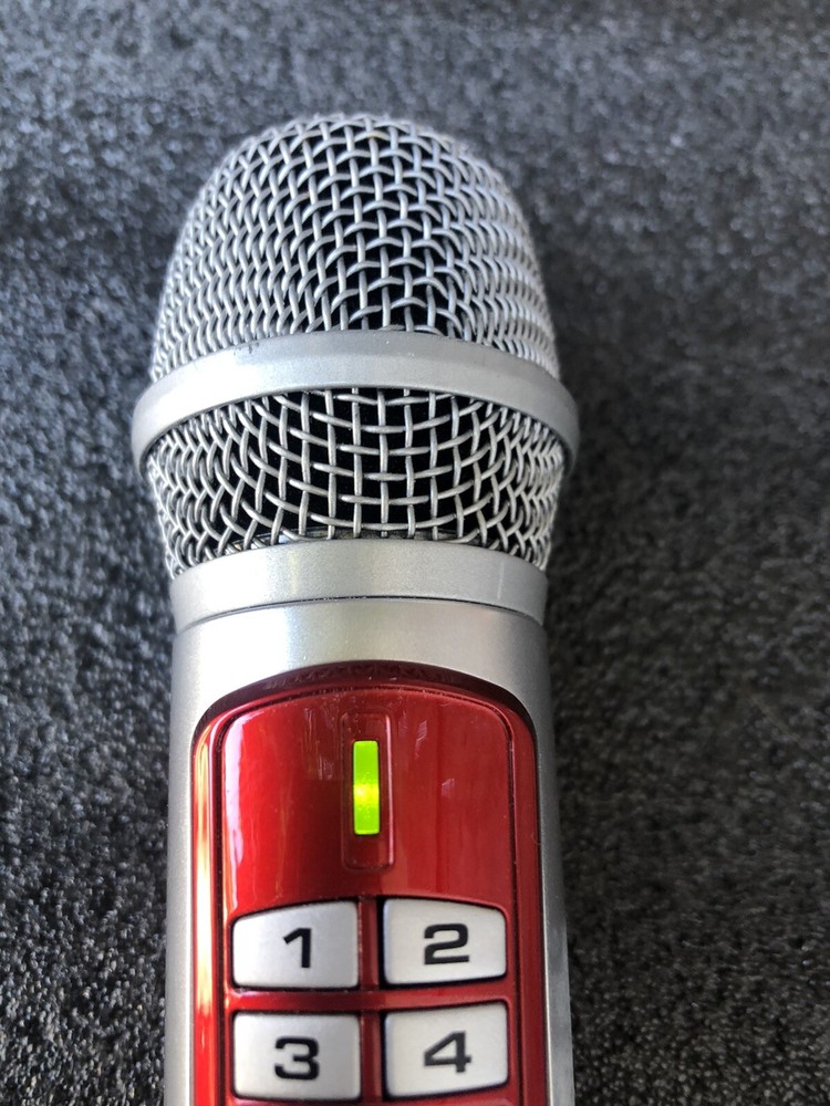 Magic Sing Microphone And Magic Sing Ex180 Red