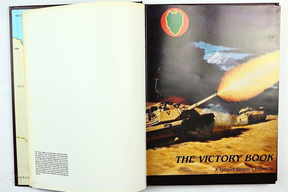 24th Infantry Division 1990 1991 Desert Storm Unit History Book