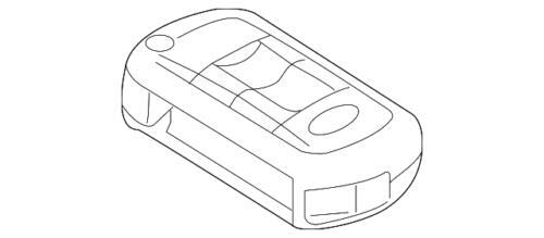 Genuine Land-Rover Keyless Entry Transmitter LR087103