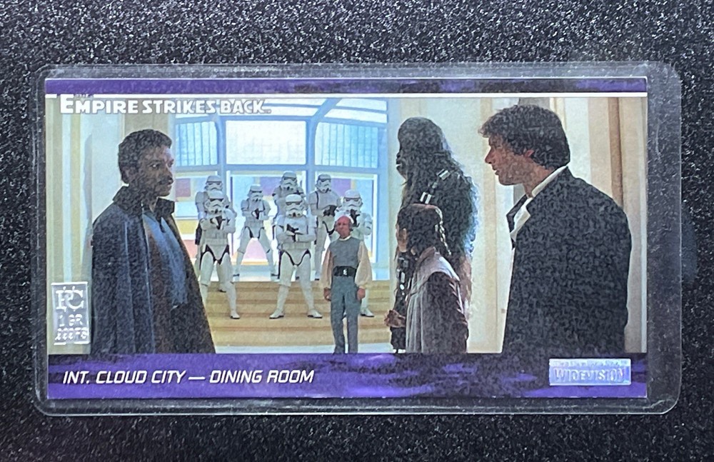 1 Grain Solid Silver “Empire Strikes Back” Star Wars Card! Pure .999 Silver!