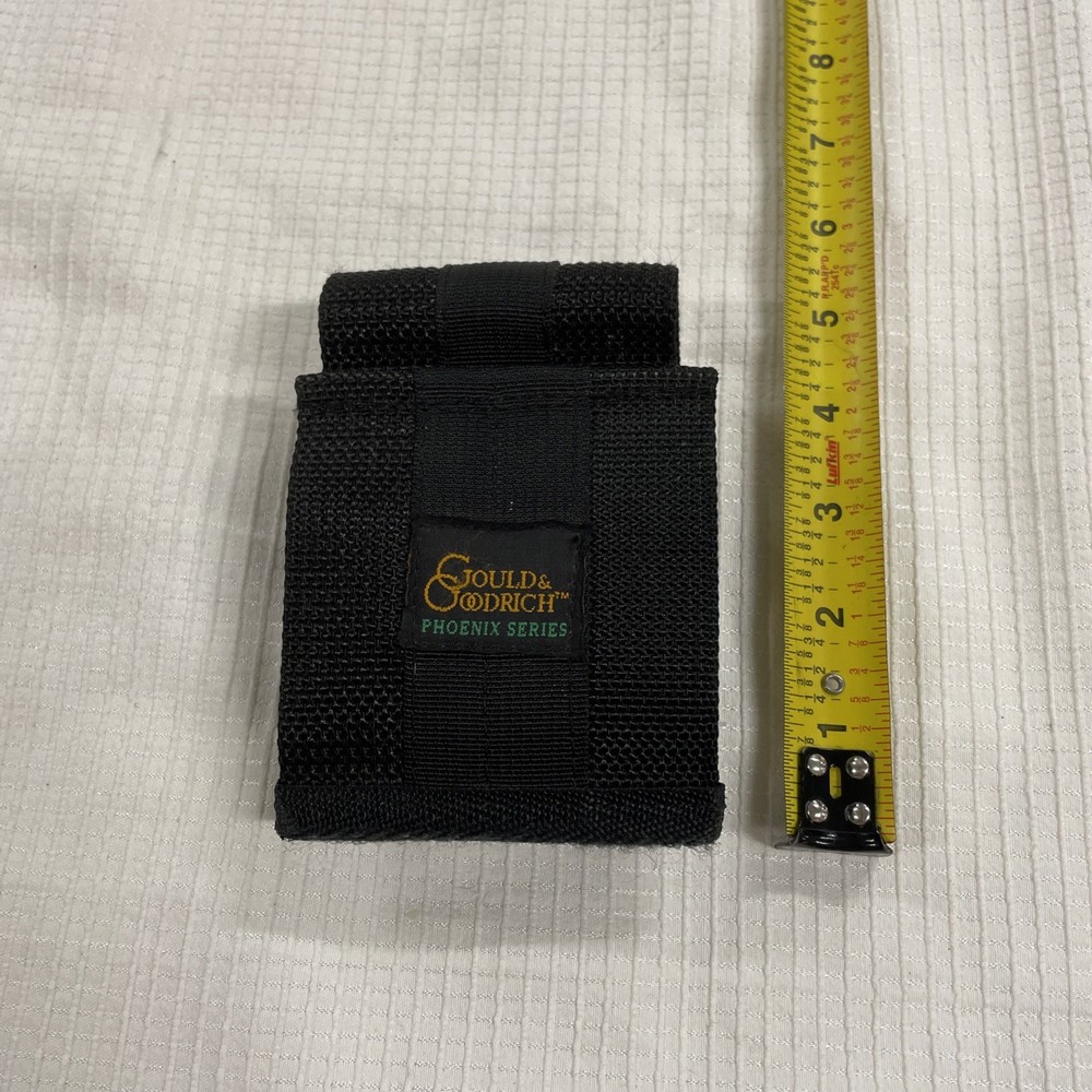 Gould & Goodrich Phoenix Series Regular & Hinged Black Handcuff Case