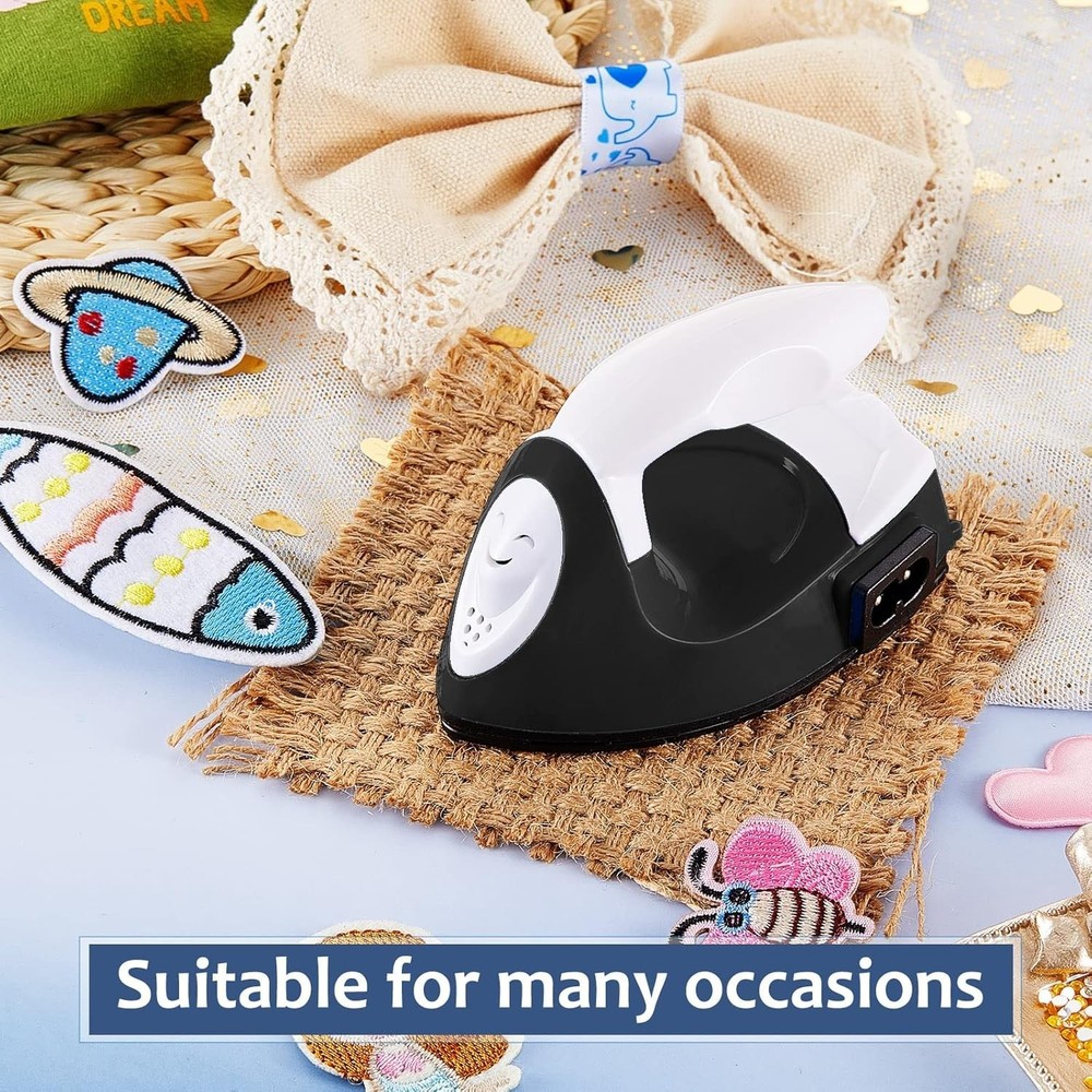 Compact Mini Iron 4.25'' - Ideal for Small Projects & Heat Transfer Vinyl