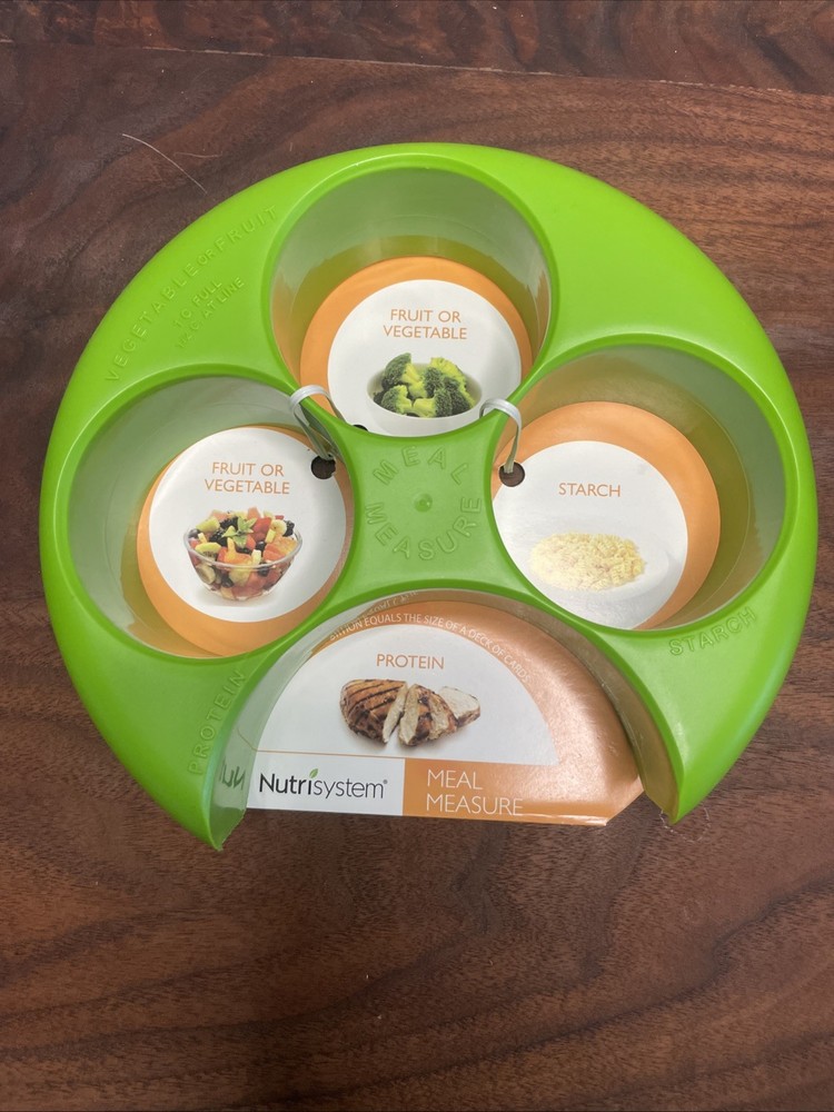 NEW Nutrisystem Meal Measure Device-Green-Portion Control Tool (H)
